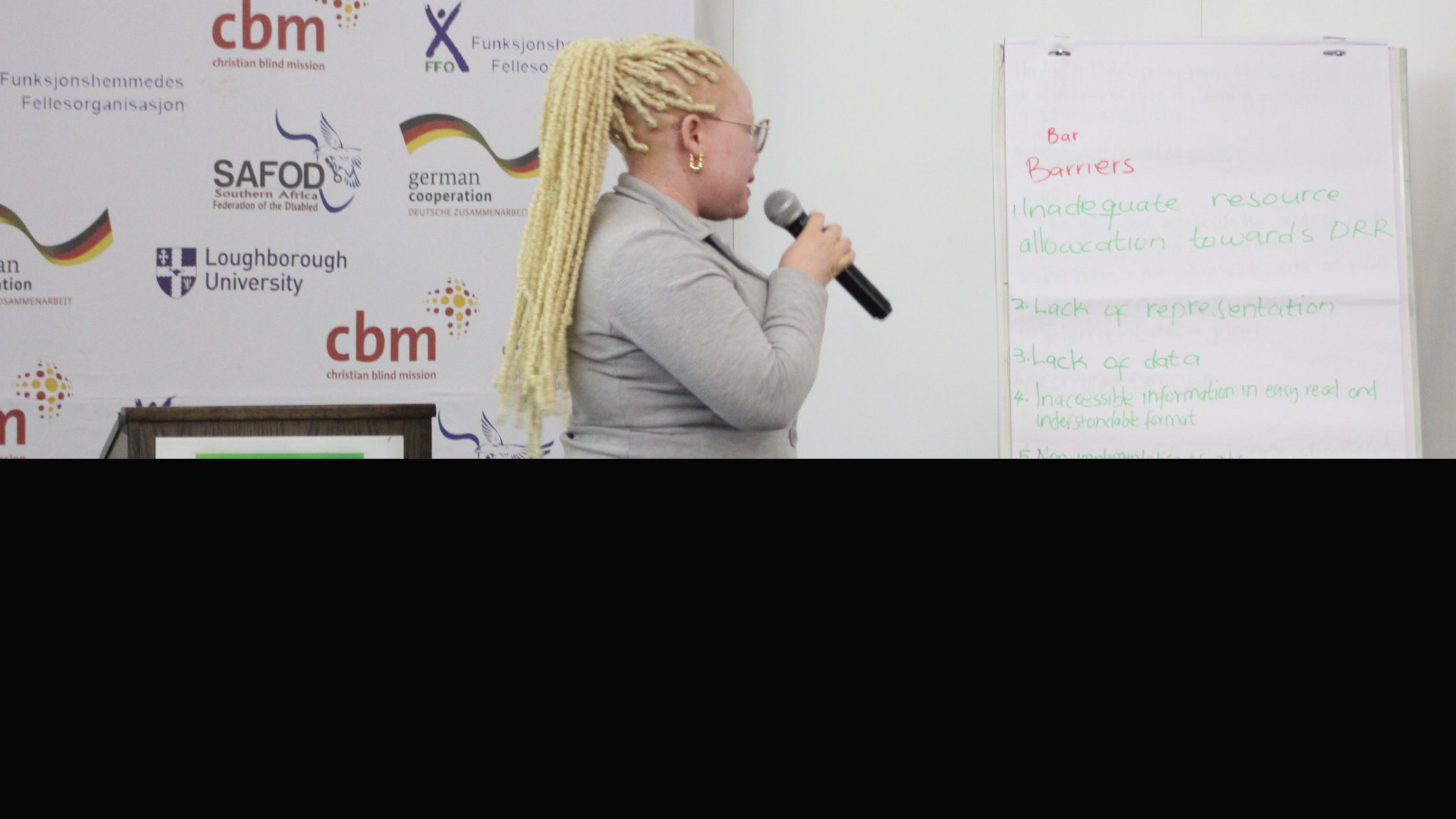 SAFOD DiDRR Training of Trainers workshop, Boksburg, Johannesburg, March 2026 — building the capacity of OPDs from Zambia, Zimbabwe and Malawi to respond to climate-related disaster risk.